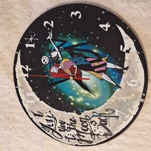 12x12 vinyl jack and sally skellington